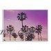 The Stupell Home Decor Collection Tropical Purple Palm trees Photography Oversized Wall Plaque Art, 12.5 x 0.5 x 18.5   570516028